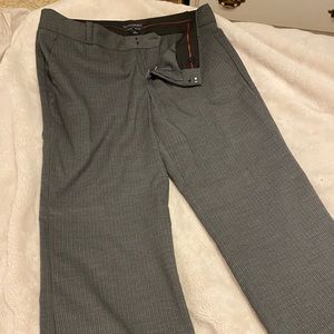 Banana republic size 14 grey pin stripe wide leg